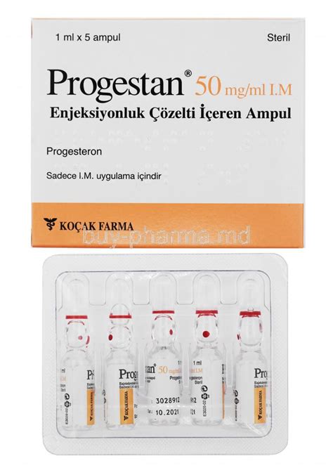 progestan 50 mg ampul ne için kullanılır